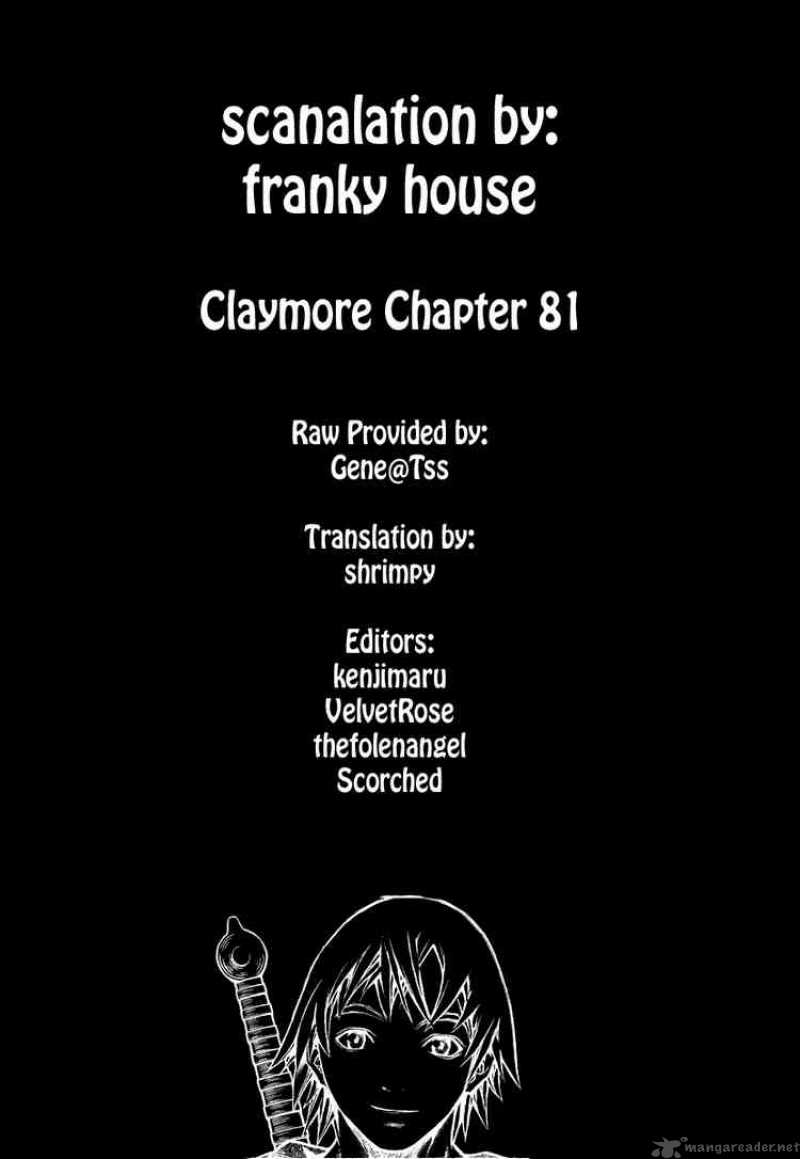 Claymore Chapter 81 Page 30