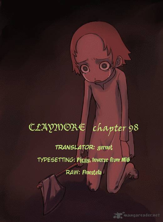 Claymore Chapter 98 Page 32