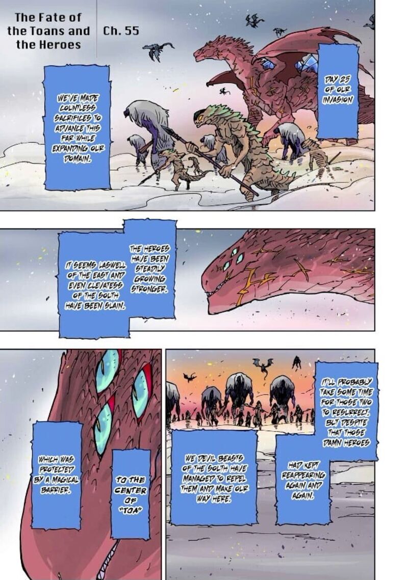 Clevatess Majuu No Ou To Akago To Shikabane No Yuusha Chapter 55 Page 1