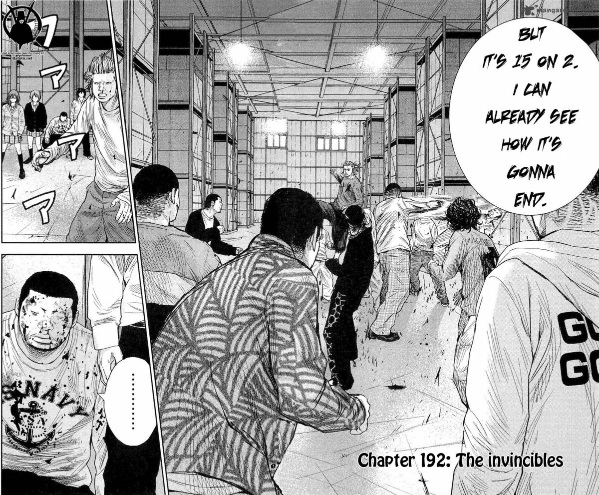 Clover Tetsuhiro Hirakawa Chapter 192 Page 4