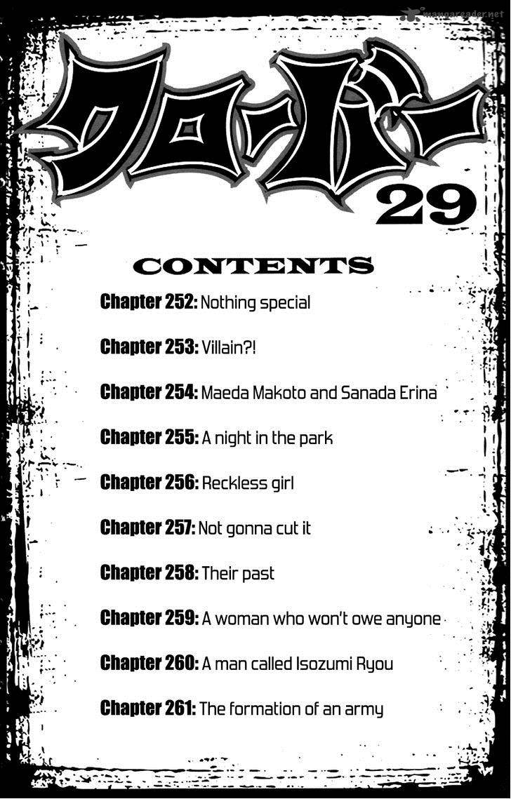 Clover Tetsuhiro Hirakawa Chapter 252 Page 6