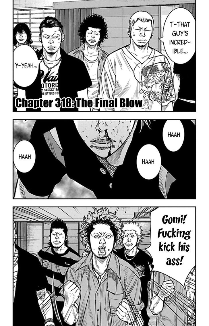 Clover Tetsuhiro Hirakawa Chapter 318 Page 2