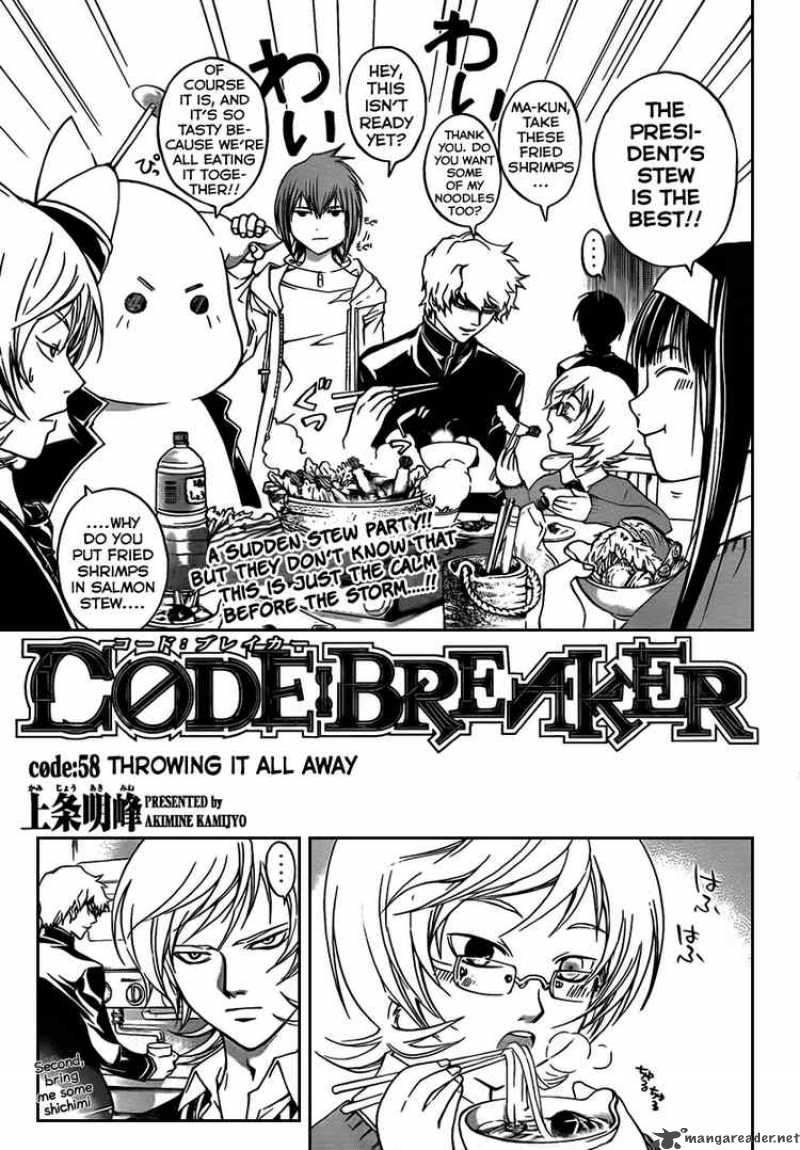 Code Breaker Chapter 58 Page 1