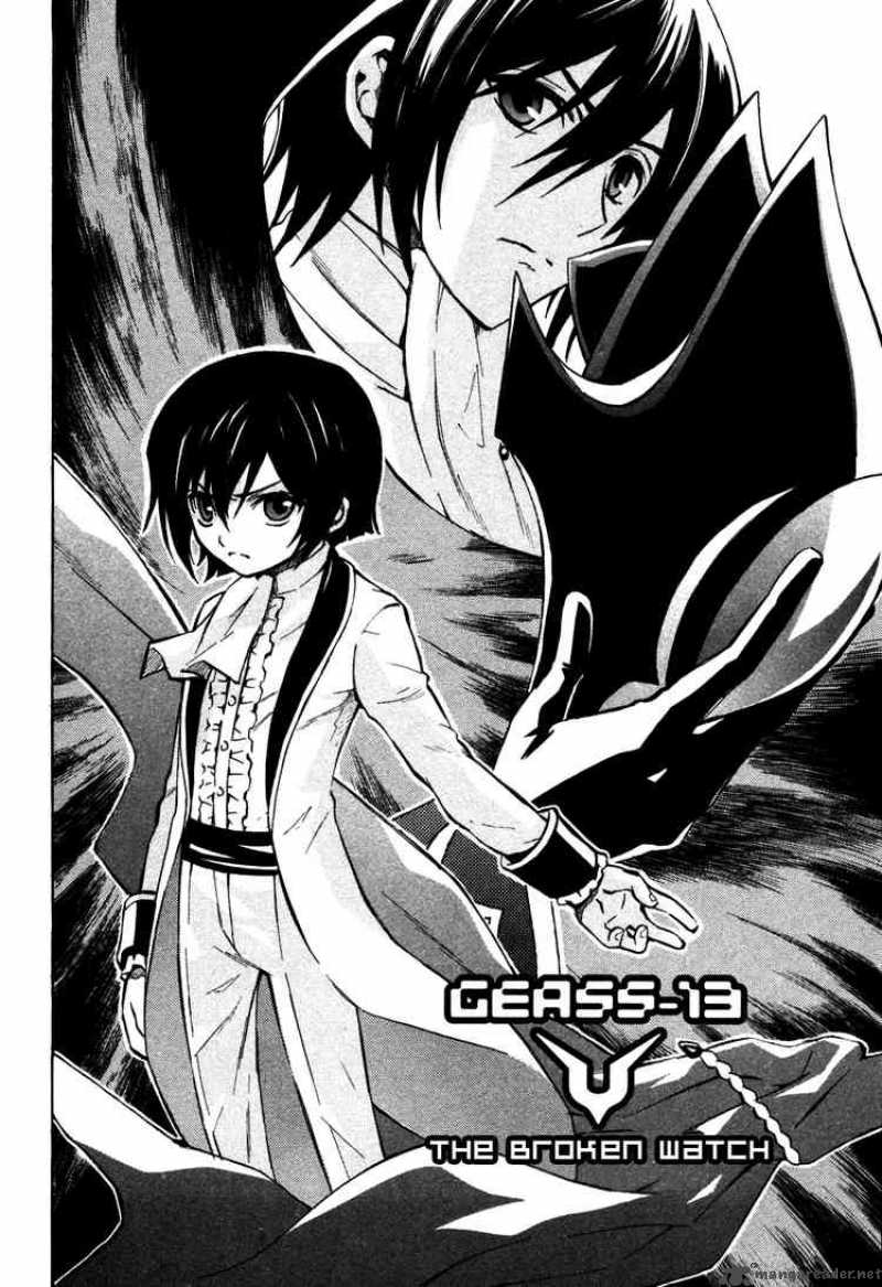 Code Geass Lelouch Of The Rebellion Chapter 13 Page 7