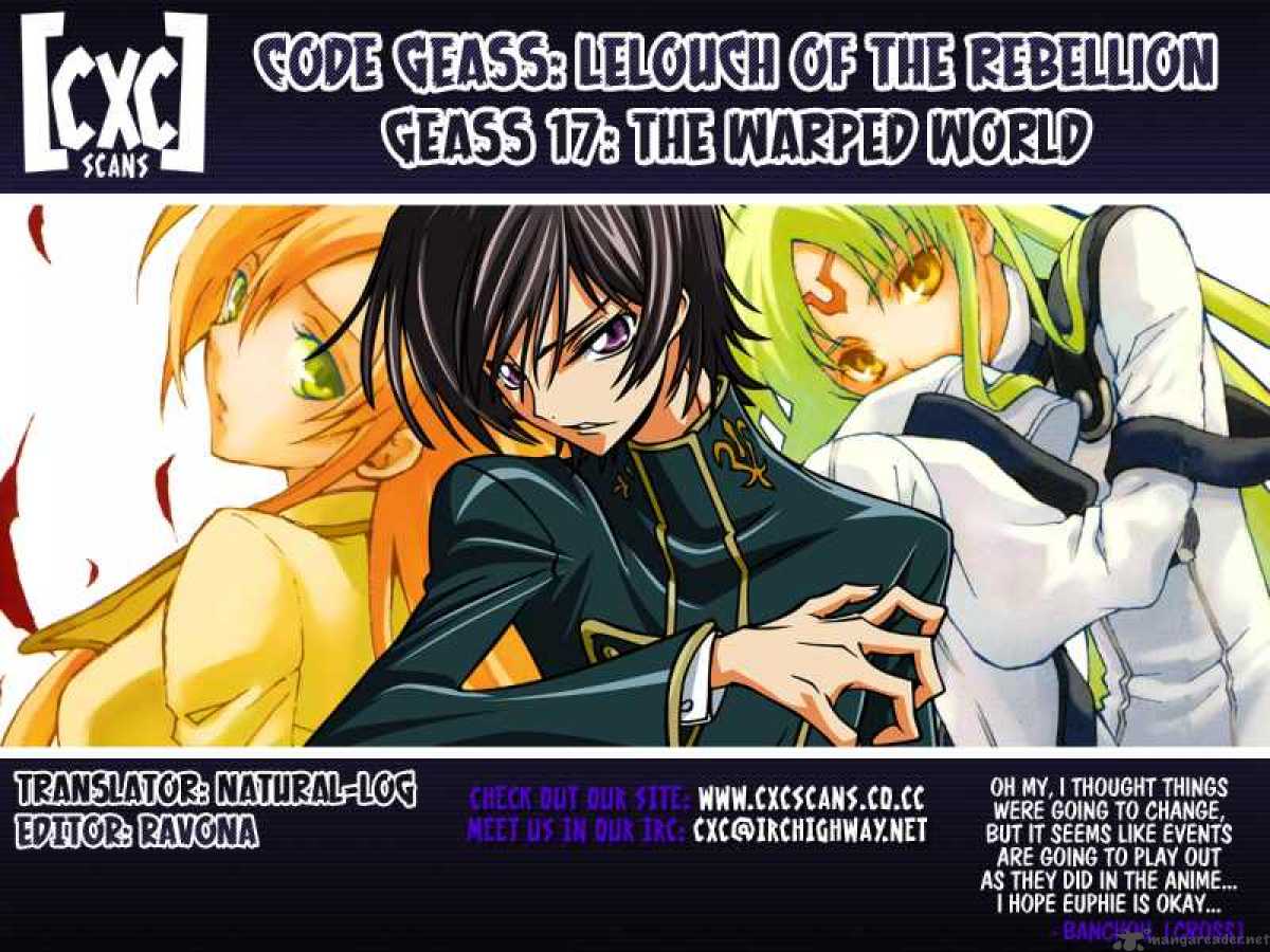Code Geass Lelouch Of The Rebellion Chapter 17 Page 35