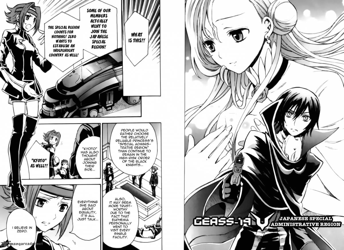 Code Geass Lelouch Of The Rebellion Chapter 19 Page 2