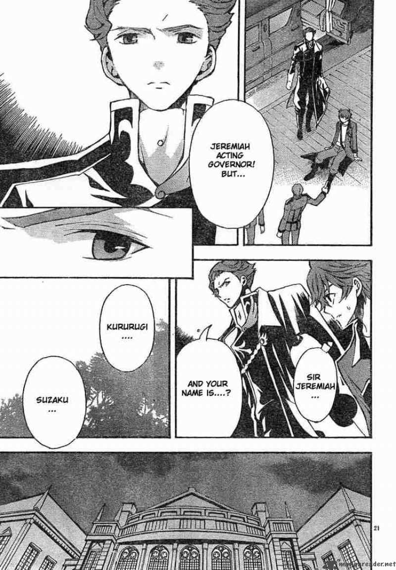 Code Geass Lelouch Of The Rebellion Chapter 4 Page 21
