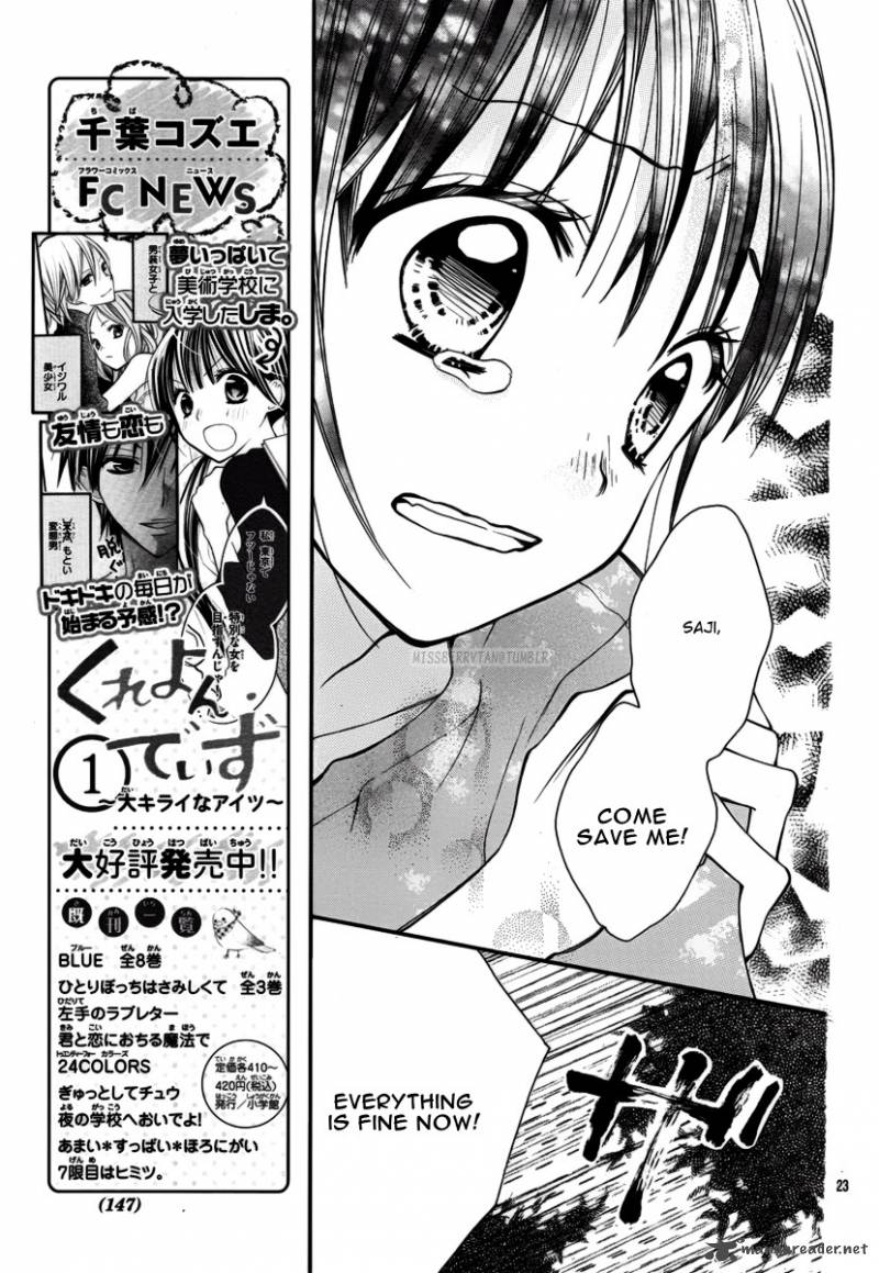 Crayon Days Daikirai Na Aitsu Chapter 15 Page 24