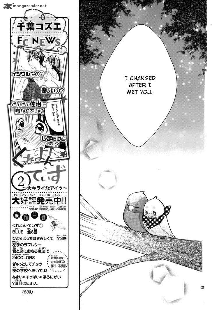 Crayon Days Daikirai Na Aitsu Chapter 22 Page 23