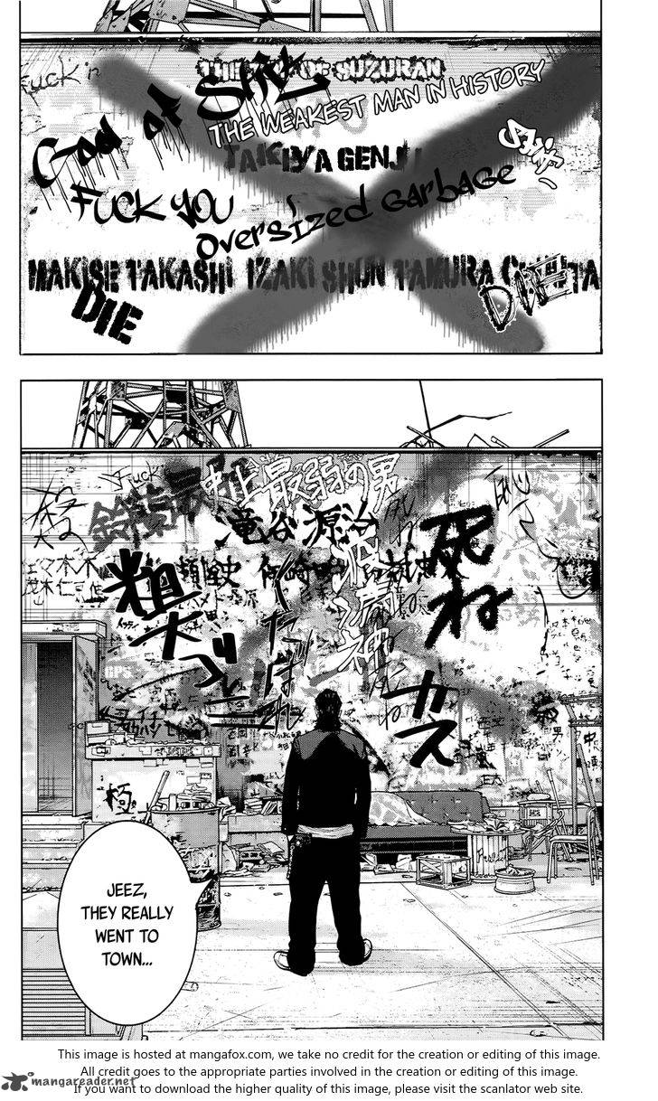 Crows Zero II Suzuran X Houen Chapter 23 Page 35