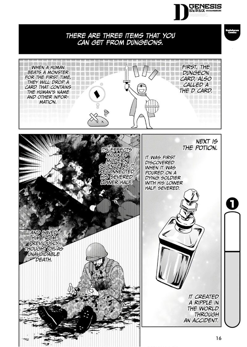 D Genesis Dungeon Ga Dekite 3 Nen Chapter 1 Page 9