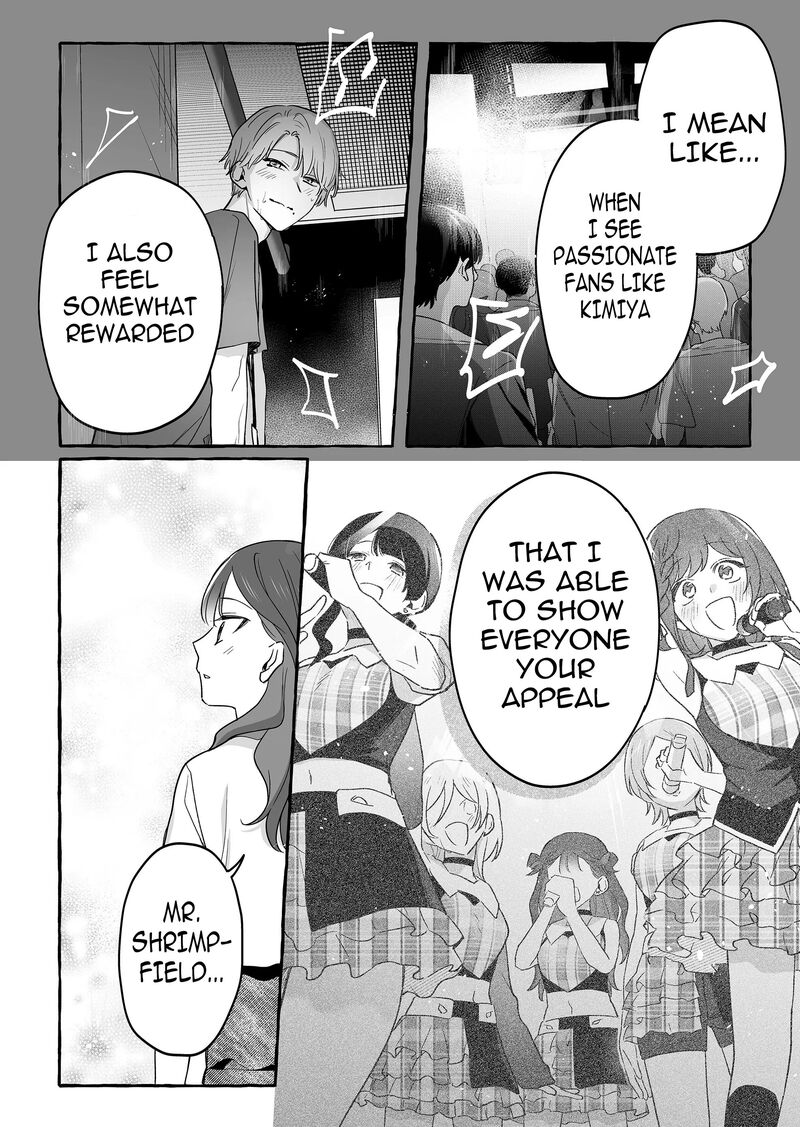 Damedol To Sekai Ni Hitori Dake No Fan Chapter 30 Page 14