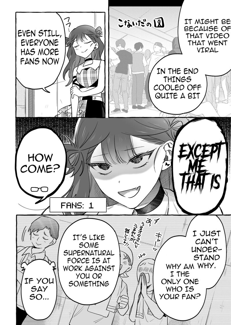 Damedol To Sekai Ni Hitori Dake No Fan Chapter 31 Page 4