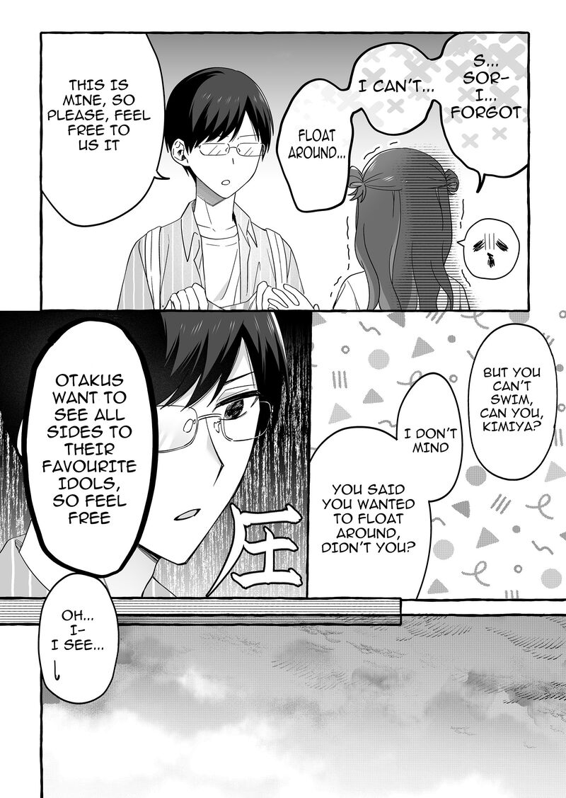 Damedol To Sekai Ni Hitori Dake No Fan Chapter 34 Page 10