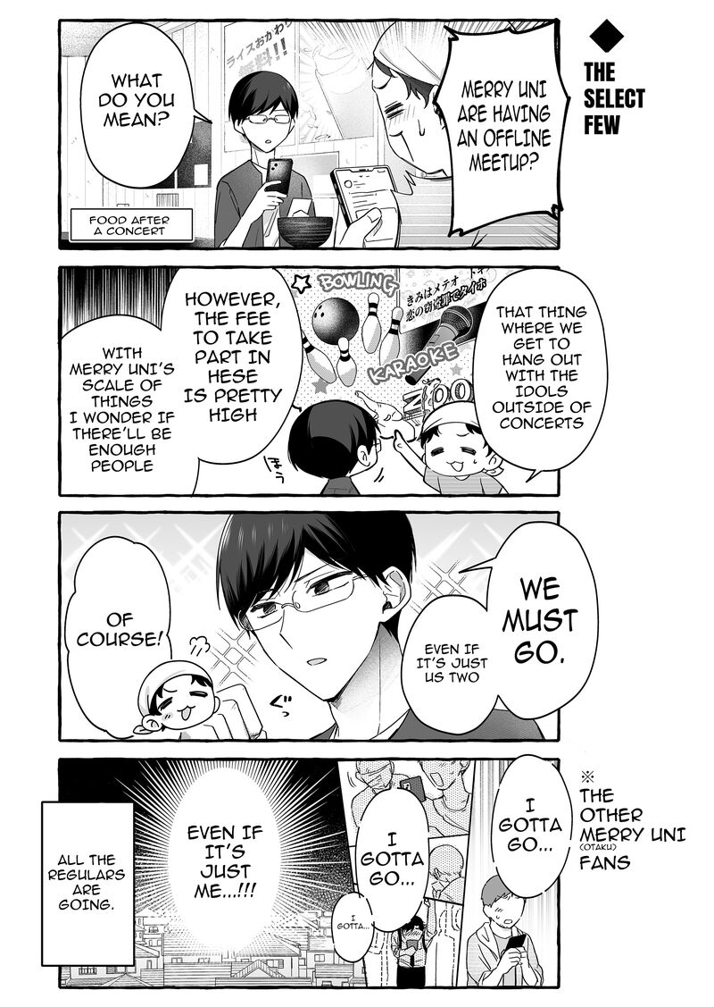 Damedol To Sekai Ni Hitori Dake No Fan Chapter 36 Page 3