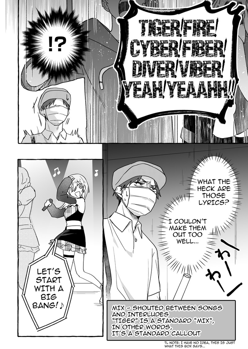 Damedol To Sekai Ni Hitori Dake No Fan Chapter 38 Page 4
