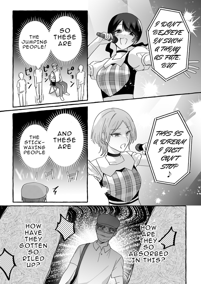 Damedol To Sekai Ni Hitori Dake No Fan Chapter 38 Page 7