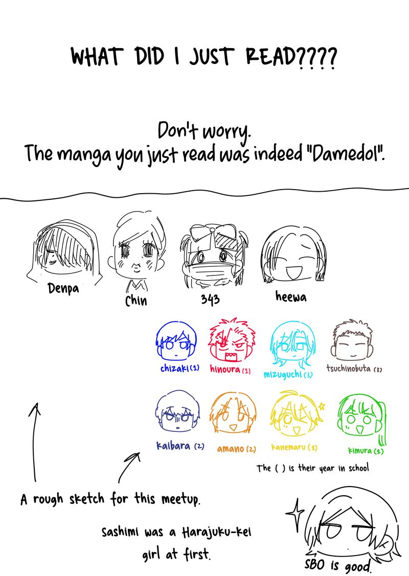 Damedol To Sekai Ni Hitori Dake No Fan Chapter 53 Page 19