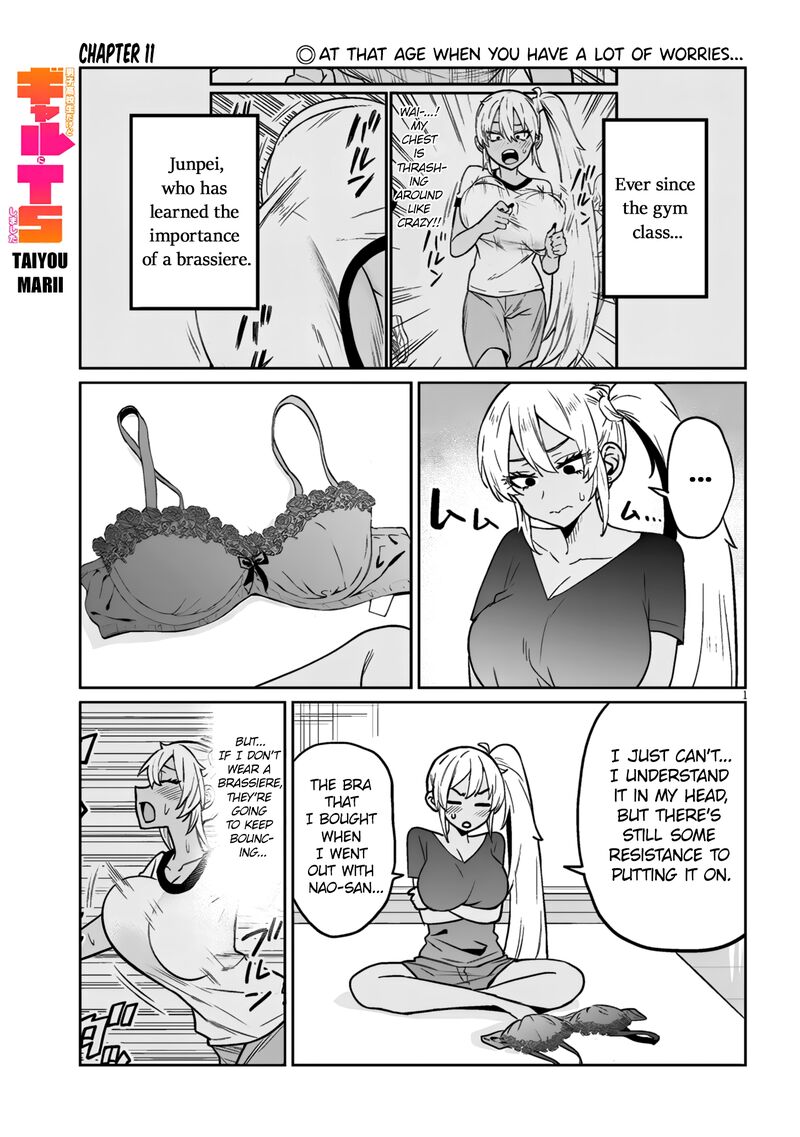 Danshi Koukousei Dakedo Gal Ni Ts Shimashita Chapter 11 Page 1