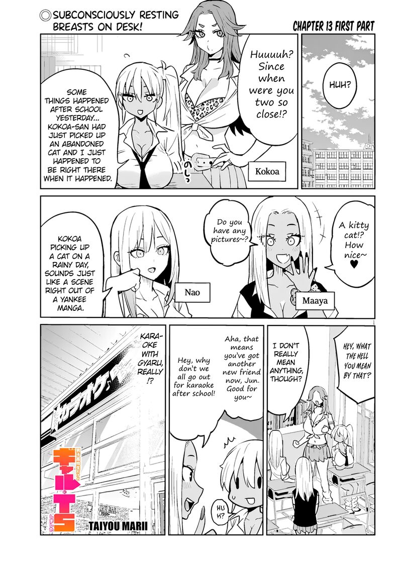 Danshi Koukousei Dakedo Gal Ni Ts Shimashita Chapter 13a Page 1