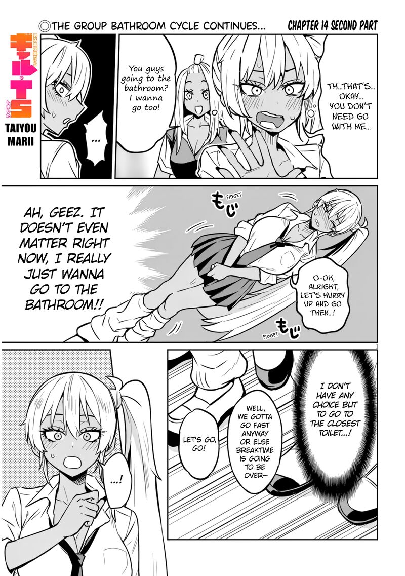 Danshi Koukousei Dakedo Gal Ni Ts Shimashita Chapter 14b Page 1