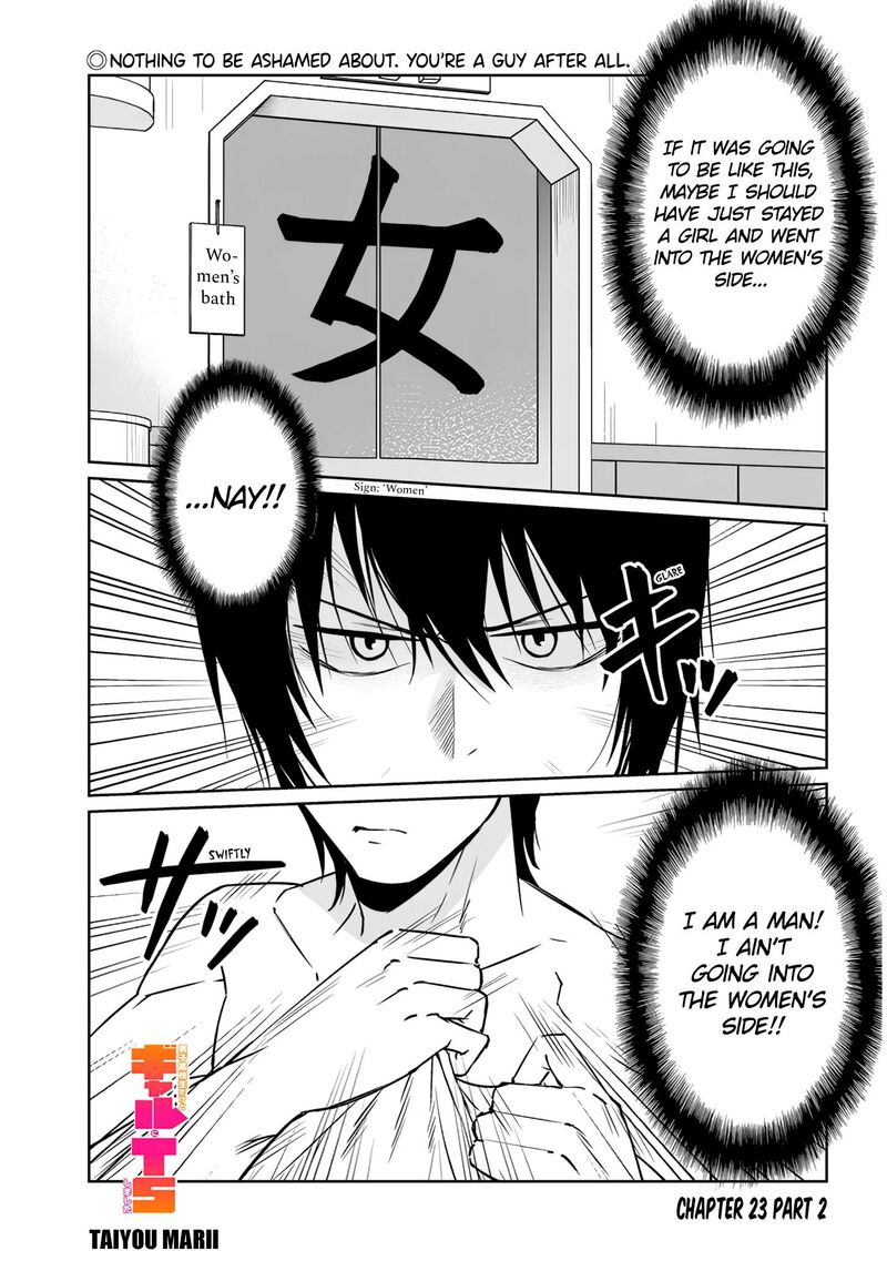 Danshi Koukousei Dakedo Gal Ni Ts Shimashita Chapter 23b Page 1