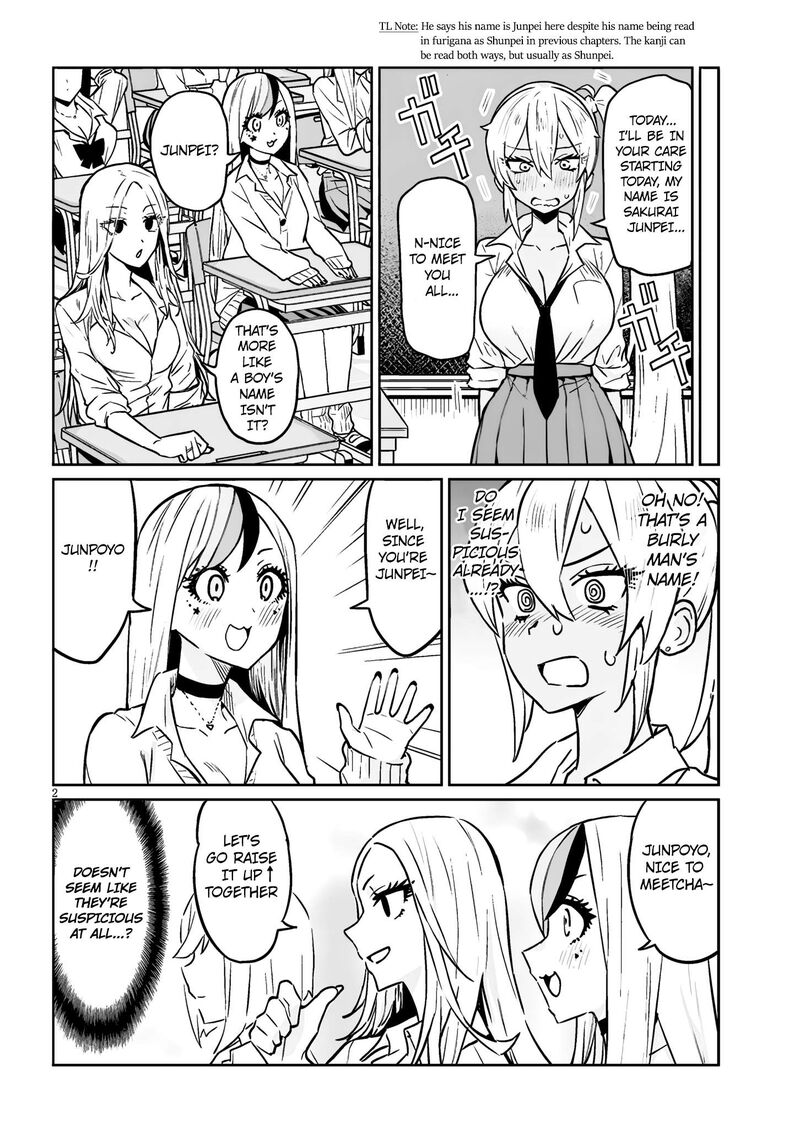 Danshi Koukousei Dakedo Gal Ni Ts Shimashita Chapter 3 Page 2