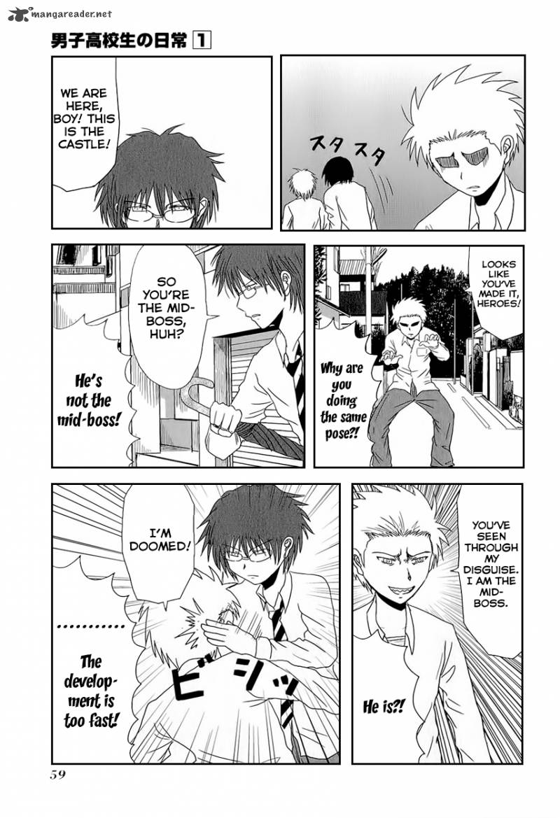 Danshi Koukousei No Nichijou Chapter 6 Page 8