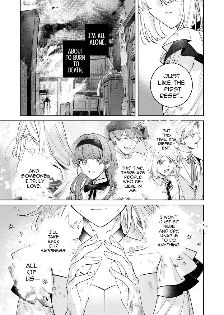 Danzaisareta Makegumi Reijou Desu Ga Jikan Wo Modoseru You Ni Natta No De Kondokoso Ni Shiawase Ni Narimasu Chapter 20 Page 23