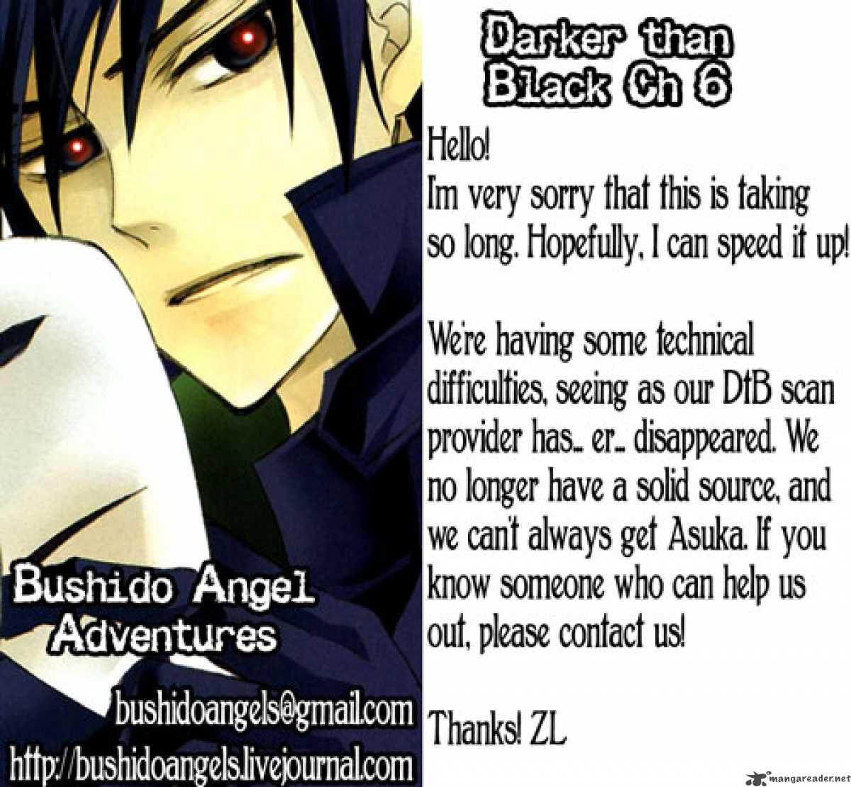 Darker Than Black Chapter 6 Page 1