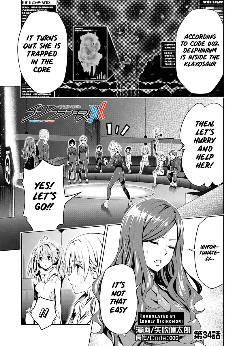 Darling In The Franxx Chapter 34 Page 1