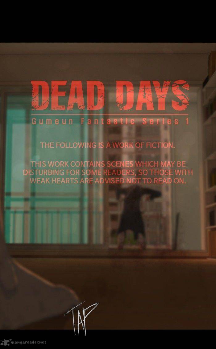 Dead Days Chapter 39 Page 1