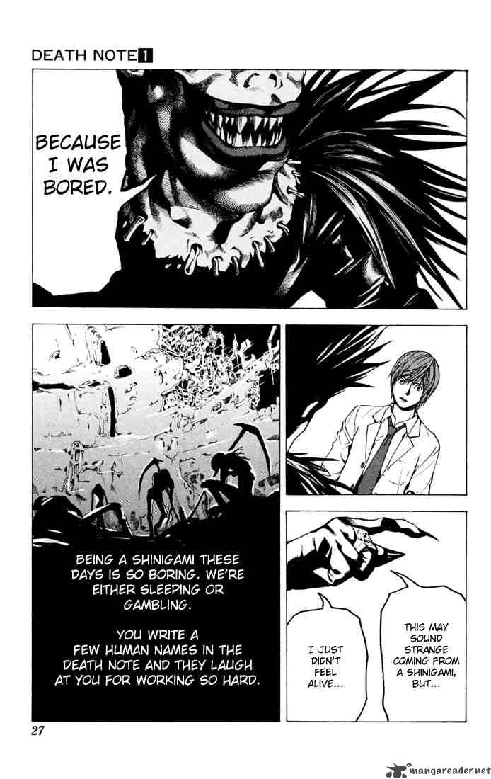 Death Note Chapter 1 Page 25