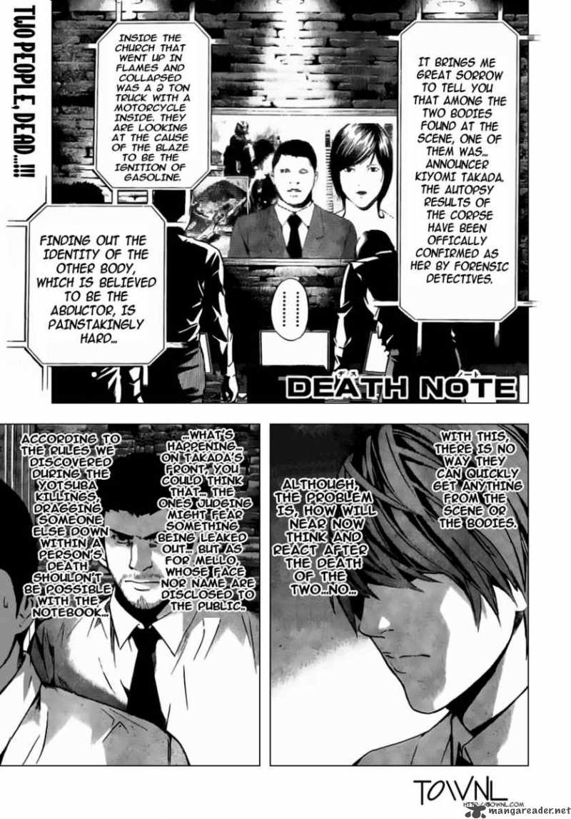 Death Note Chapter 100 Page 2