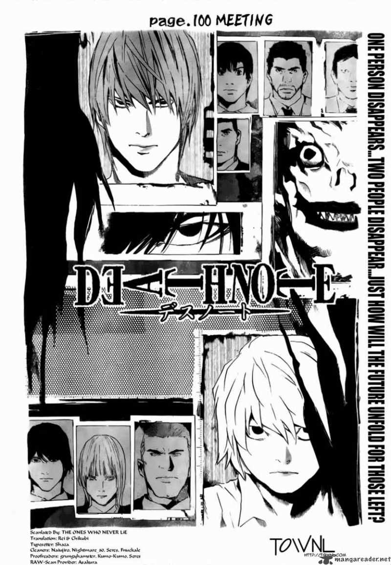 Death Note Chapter 100 Page 3