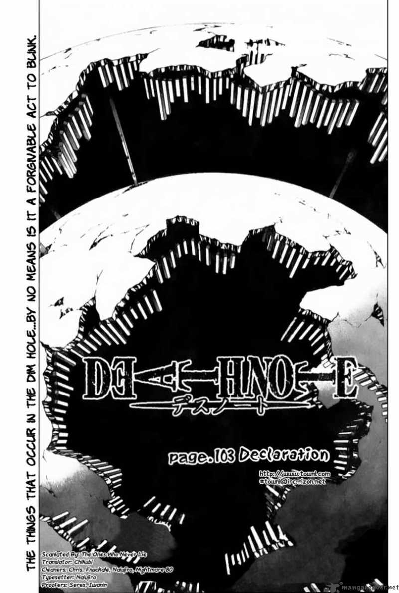 Death Note Chapter 103 Page 2