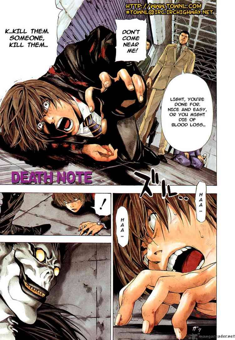 Death Note Chapter 107 Page 1