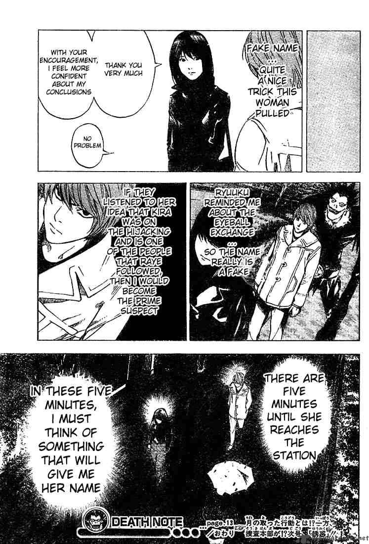 Death Note Chapter 13 Page 19