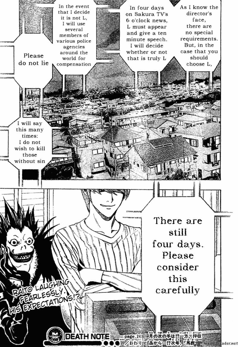 Death Note Chapter 24 Page 20