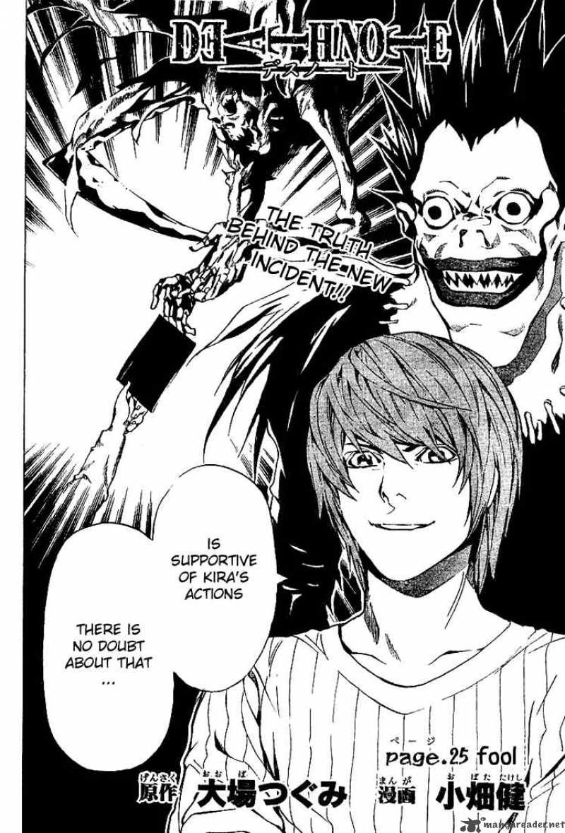 Death Note Chapter 25 Page 3