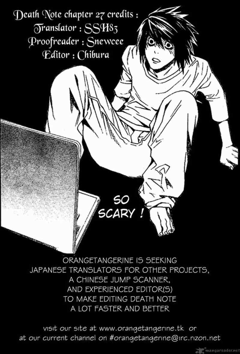 Death Note Chapter 27 Page 20