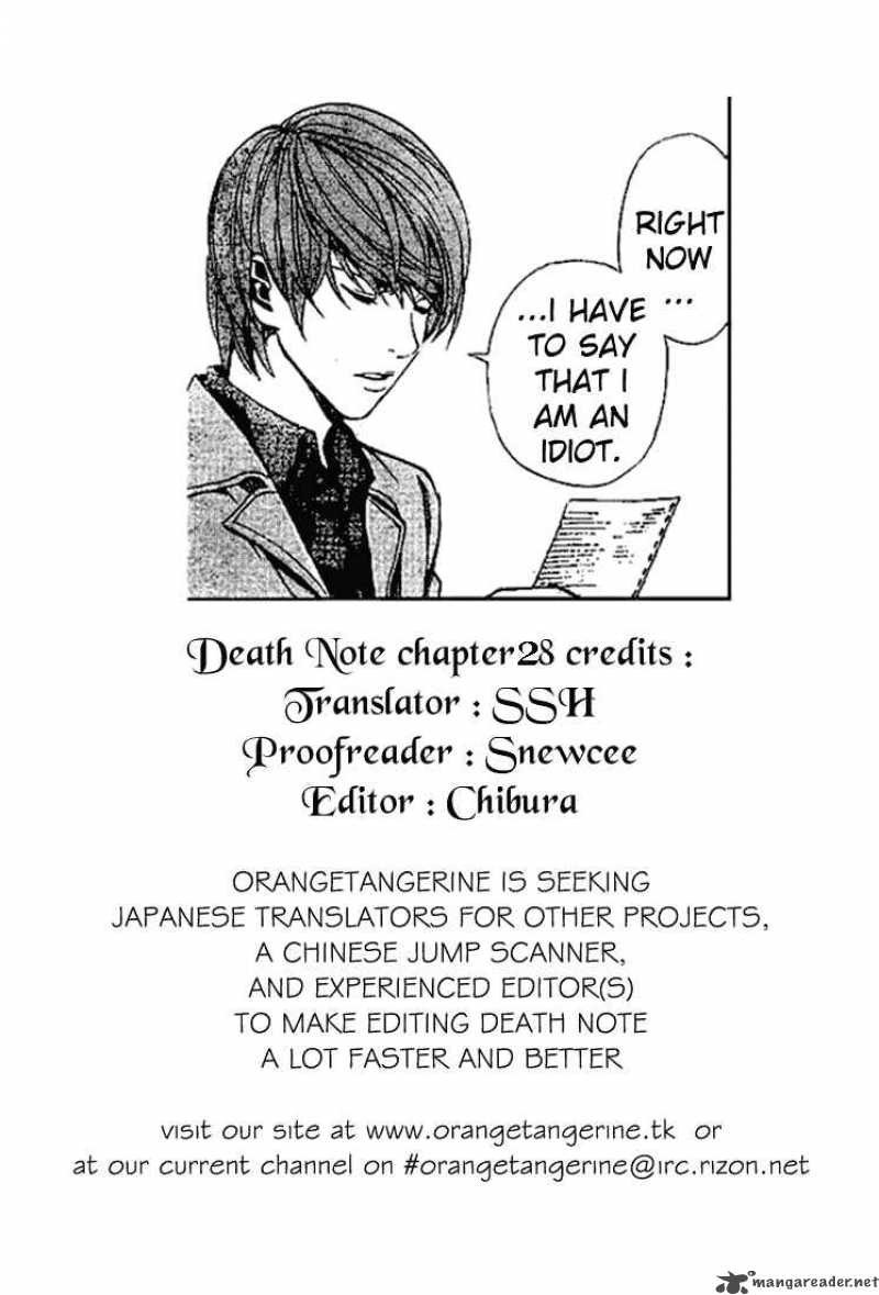 Death Note Chapter 28 Page 23