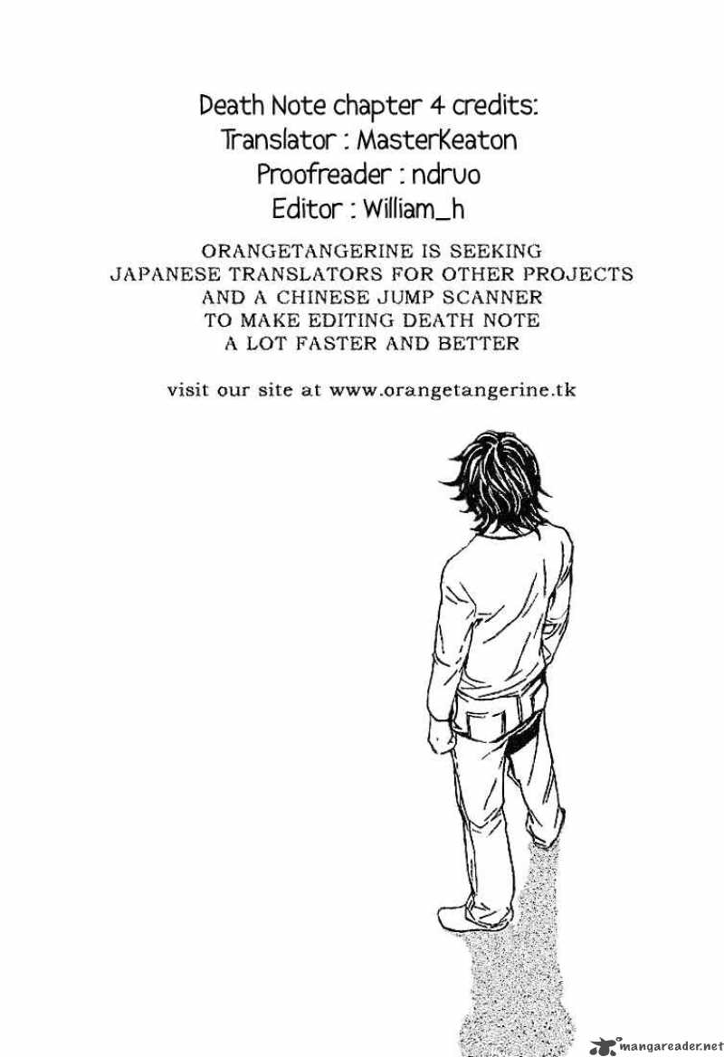 Death Note Chapter 4 Page 20