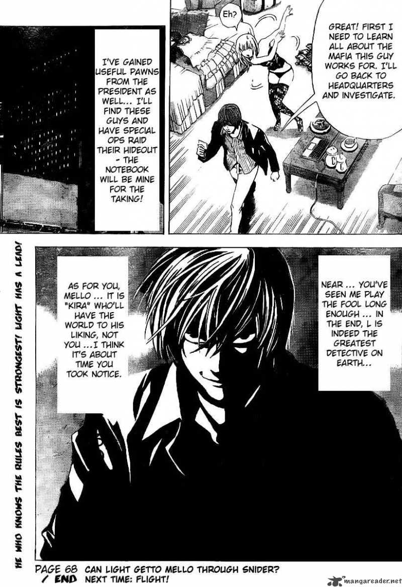 Death Note Chapter 68 Page 20