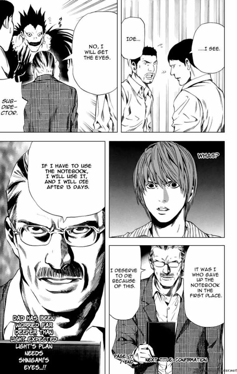 Death Note Chapter 71 Page 20