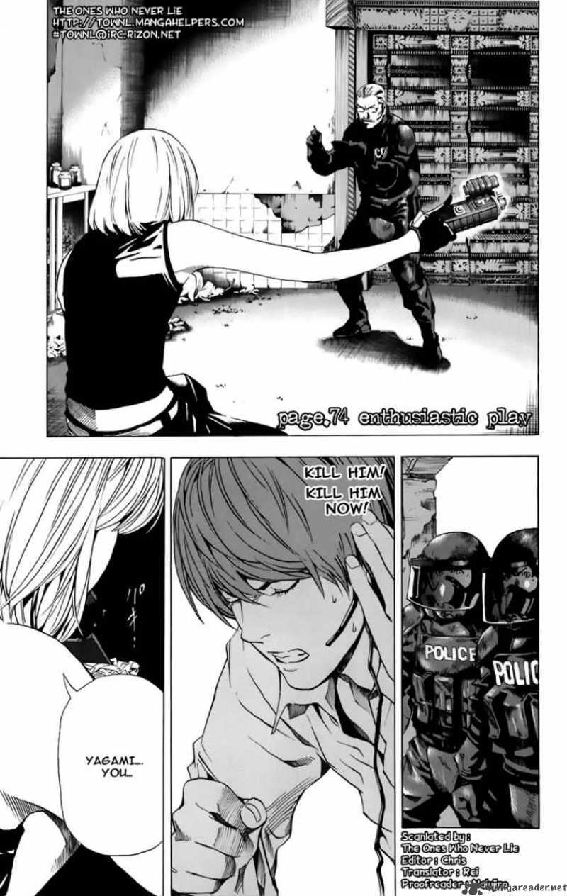 Death Note Chapter 74 Page 2