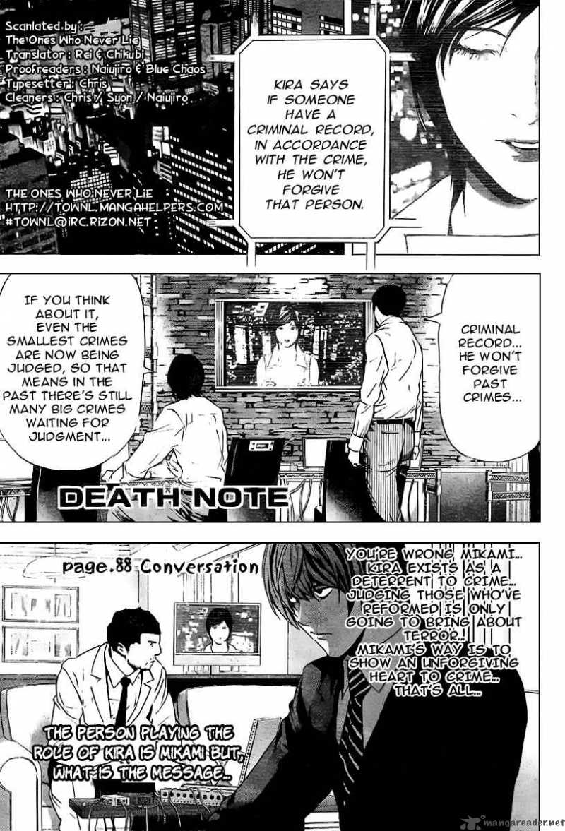 Death Note Chapter 88 Page 2