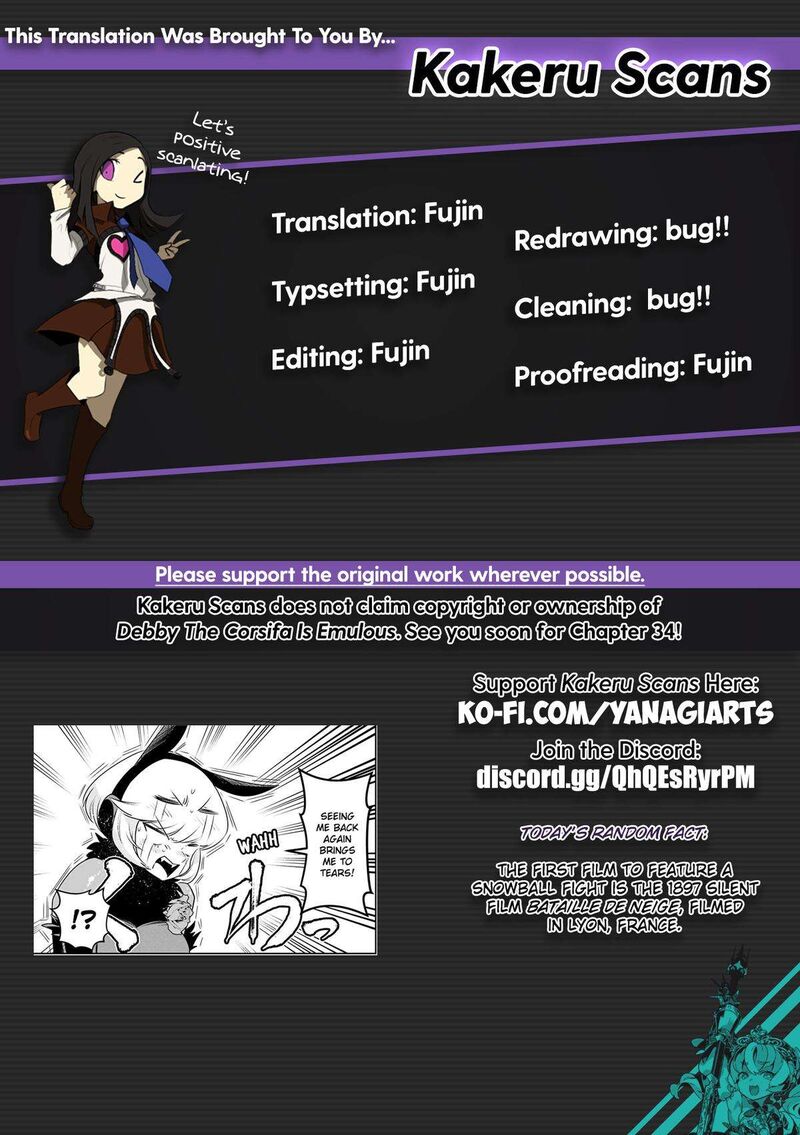 Debby The Corsifa Wa Makezugirai Chapter 33 Page 16