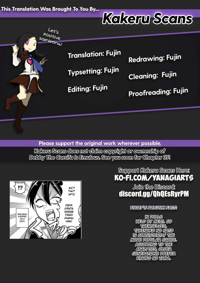 Debby The Corsifa Wa Makezugirai Chapter 36 Page 16