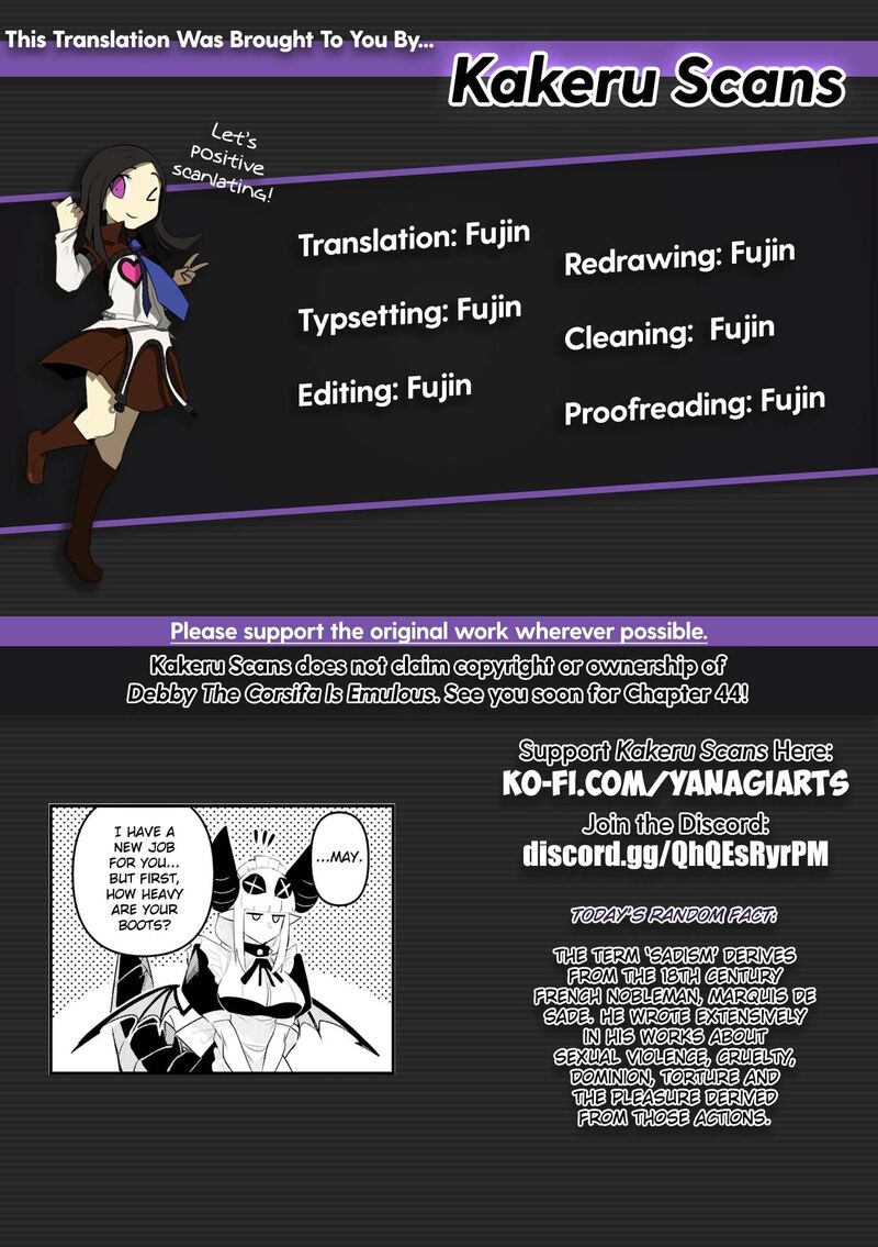 Debby The Corsifa Wa Makezugirai Chapter 44 Page 17